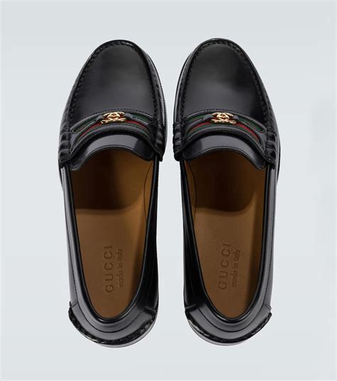 gucci women's loafer with interlocking g|gucci loafers women old style.